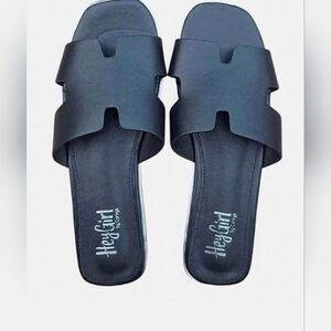 Ladies Sz. 9 CORKY'S Hey Girl "Picture Perfect" Slide-On Sandals